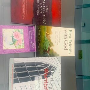 Four Study Books to develop your faith in God